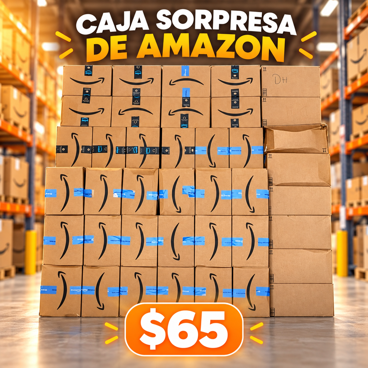 Caja sorpresa de Amazon